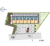 ★手数料０円★鎌ケ谷市道野辺本町　月極駐車場（LP）